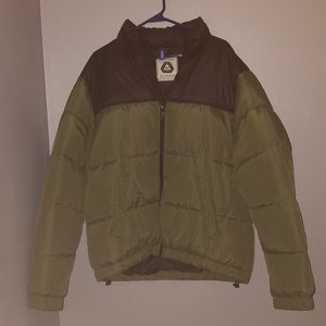 Olive Green H&M puffer jacket
